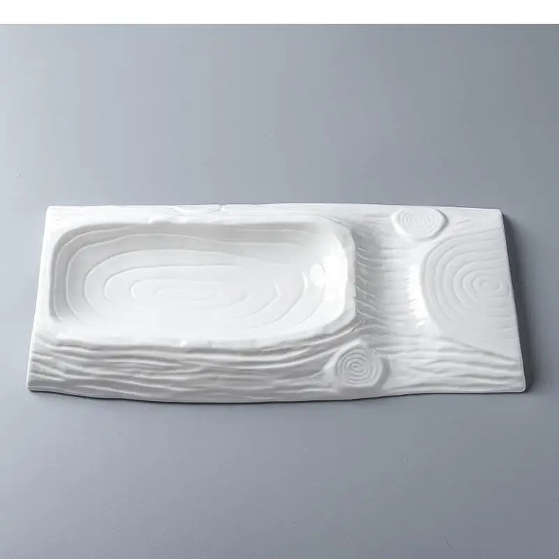 Ceramic Dinner Plate Tree Stump Shape Dessert Snack Pasta Plates Sushi Restaurant Specialty Cutlery
Ceramic Dinner Plate Tree Stump Shape Dessert Snack Pasta Plates Sushi Restaurant Specialty Cutlery