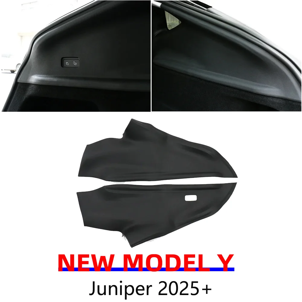 Для Tesla Model Y Juniper 2025 2026 Запуск заднего багажника Боковая противоударная накладка Автомобильный слой покрытия Защитный коврик от грязи 2 шт.
Для Tesla Model Y Juniper 2025 2026 Запуск заднего багажника Боковая противоударная накладка Автомобильный слой покрытия Защитный коврик от грязи 2 шт.