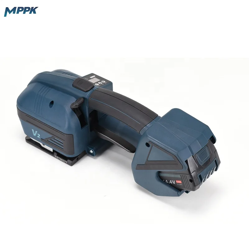 MPPK V2 Handheld Electric Strapping Tool Packing Machine Rechargeable Battery Electric Banding Machine for 16mm PP PET Strap
MPPK V2 Handheld Electric Strapping Tool Packing Machine Rechargeable Battery Electric Banding Machine for 16mm PP PET Strap