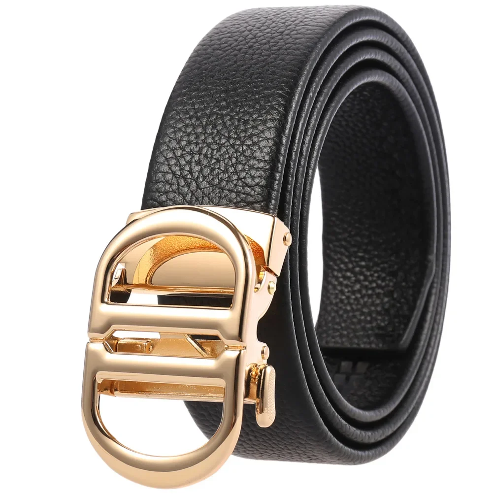 2023Luxury vintage designer automatic belt men high quality Business leisure Korean men's belt automatic buckle belt head layer
2023Luxury vintage designer automatic belt men high quality Business leisure Korean men's belt automatic buckle belt head layer