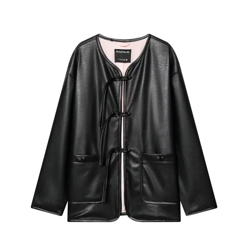 Modern Oriental Style Women's Spring Cardigans Frog Button Loose Fit Pullover Top Chic Coat Outwear
Modern Oriental Style Women's Spring Cardigans Frog Button Loose Fit Pullover Top Chic Coat Outwear