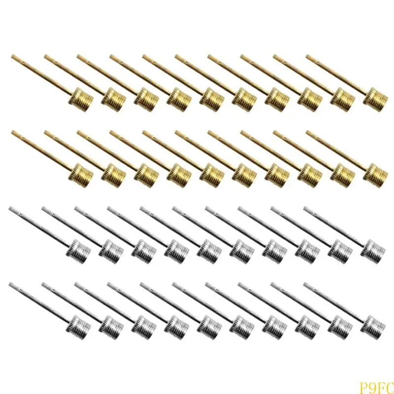 P9FC 20Pcs Stainless Steel Inflatable Needle Air Valves Adaptor Needle for Inflating Balls Air pumps Needle Easy to Use
P9FC 20Pcs Stainless Steel Inflatable Needle Air Valves Adaptor Needle for Inflating Balls Air pumps Needle Easy to Use