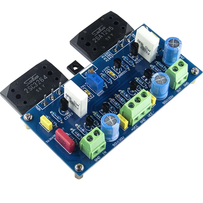 2SC5200 2SA1943 HIFI 120 Вт двойной дифференциальный полносимметричный дополнительный усилитель мощности OCL
2SC5200 2SA1943 HIFI 120 Вт двойной дифференциальный полносимметричный дополнительный усилитель мощности OCL