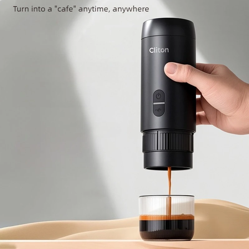 Portable Espresso Maker, Cold & Hot Brew Capsule Machine Semi-Automatic, Long Battery Life for Home Office Outdoor Compact
Portable Espresso Maker, Cold & Hot Brew Capsule Machine Semi-Automatic, Long Battery Life for Home Office Outdoor Compact