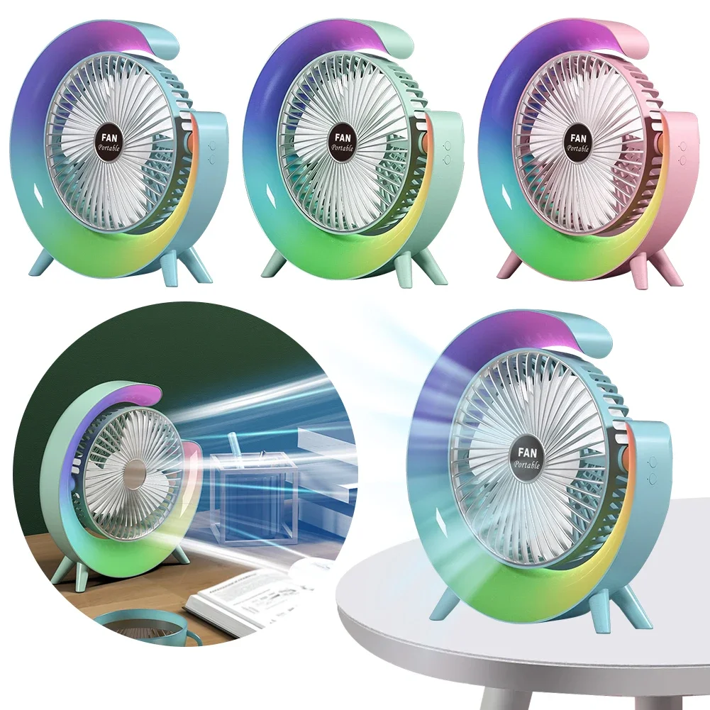 USB Small Heat Dissipation Fan, Silent Color Light, Portable Desk Fan, 180 Degree Rotation, Summer Home Bedroom LED Fan Light
USB Small Heat Dissipation Fan, Silent Color Light, Portable Desk Fan, 180 Degree Rotation, Summer Home Bedroom LED Fan Light