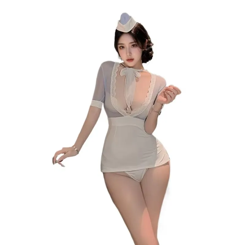 Japanese Actress Sexy Secretary Uniform Cosplay Costume Perspective Hip Wrap Skirt Women OL Erotic Lingerie Nightclub Temptation
Japanese Actress Sexy Secretary Uniform Cosplay Costume Perspective Hip Wrap Skirt Women OL Erotic Lingerie Nightclub Temptation