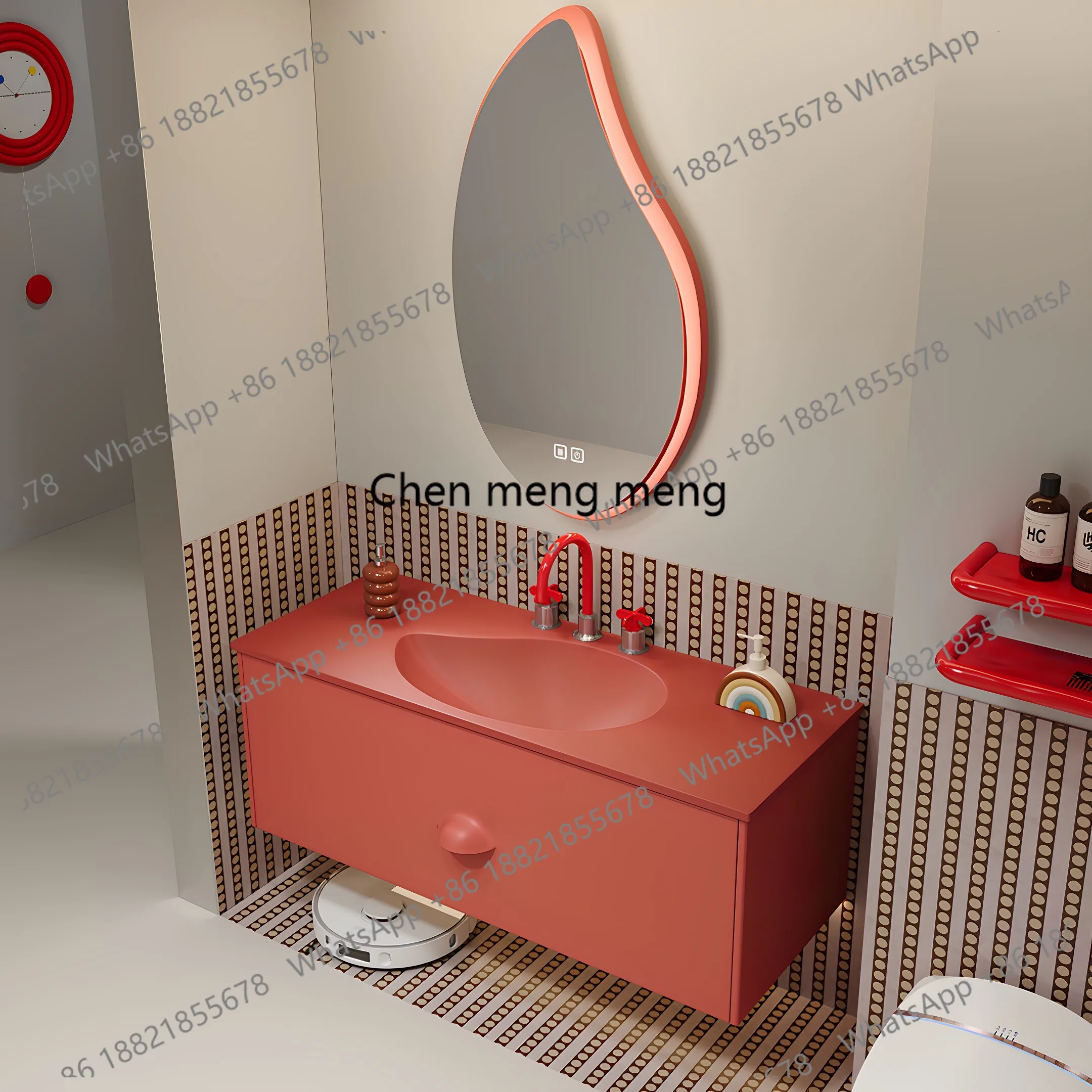 2026 new model, Du Li's integrated mango basin, dopamine cream style, beauty rack, bathroom cabinet.
2026 new model, Du Li's integrated mango basin, dopamine cream style, beauty rack, bathroom cabinet.