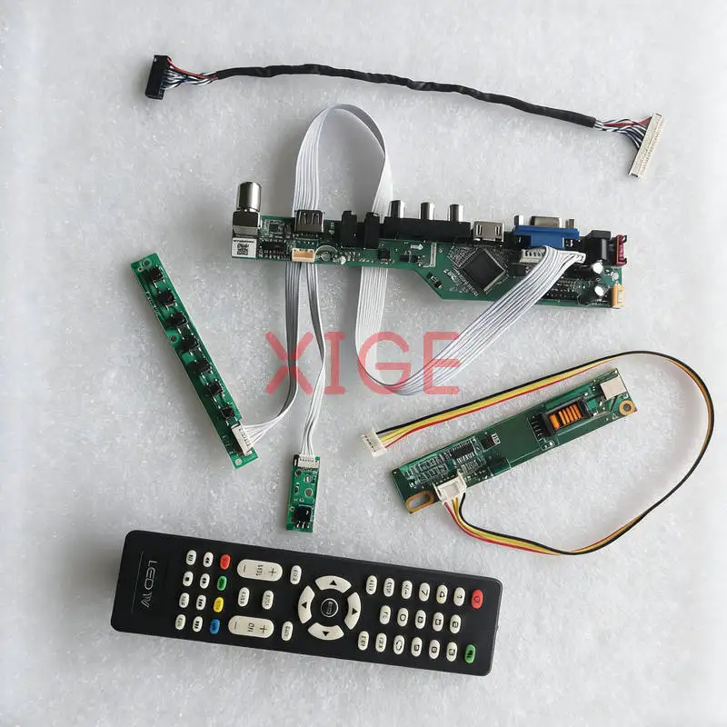 For B141PW02 B141PW03 B141PW01 LP141WP1 Screen Drive Controller Board Kit DIY USB+AV+VGA+HDMI 30Pin LVDS 1CCFL 1440*900 1440x900
For B141PW02 B141PW03 B141PW01 LP141WP1 Screen Drive Controller Board Kit DIY USB+AV+VGA+HDMI 30Pin LVDS 1CCFL 1440*900 1440x900