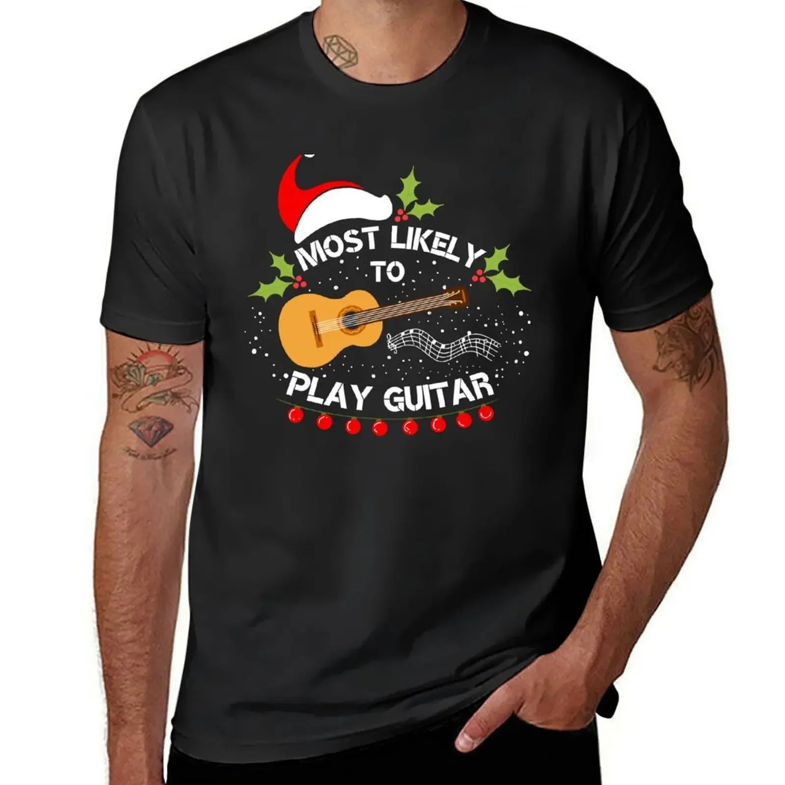 Most Likely To Play Guitar - classical guitar T-Shirt customizeds graphics boys whites mens vintage t shirts
Most Likely To Play Guitar - classical guitar T-Shirt customizeds graphics boys whites mens vintage t shirts