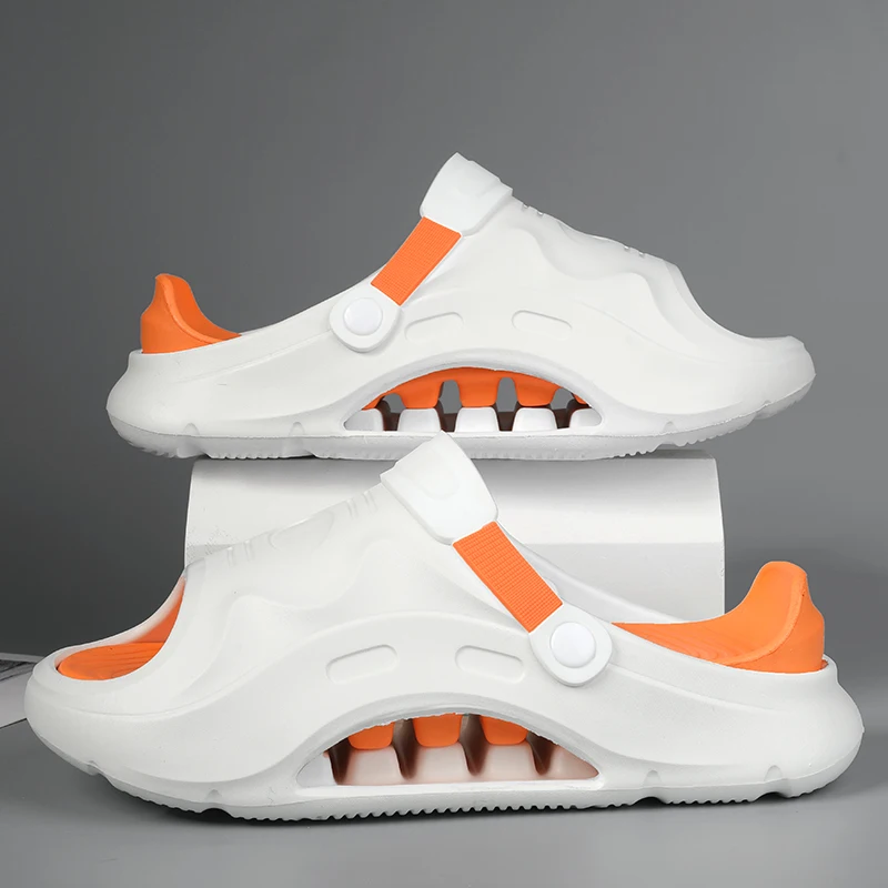 Популярные спортивные тапочки 2025 года, мужские летние нескользящие верхняя одежда, новый стиль, пляжные сандалии двойного назначения
Популярные спортивные тапочки 2025 года, мужские летние нескользящие верхняя одежда, новый стиль, пляжные сандалии двойного назначения