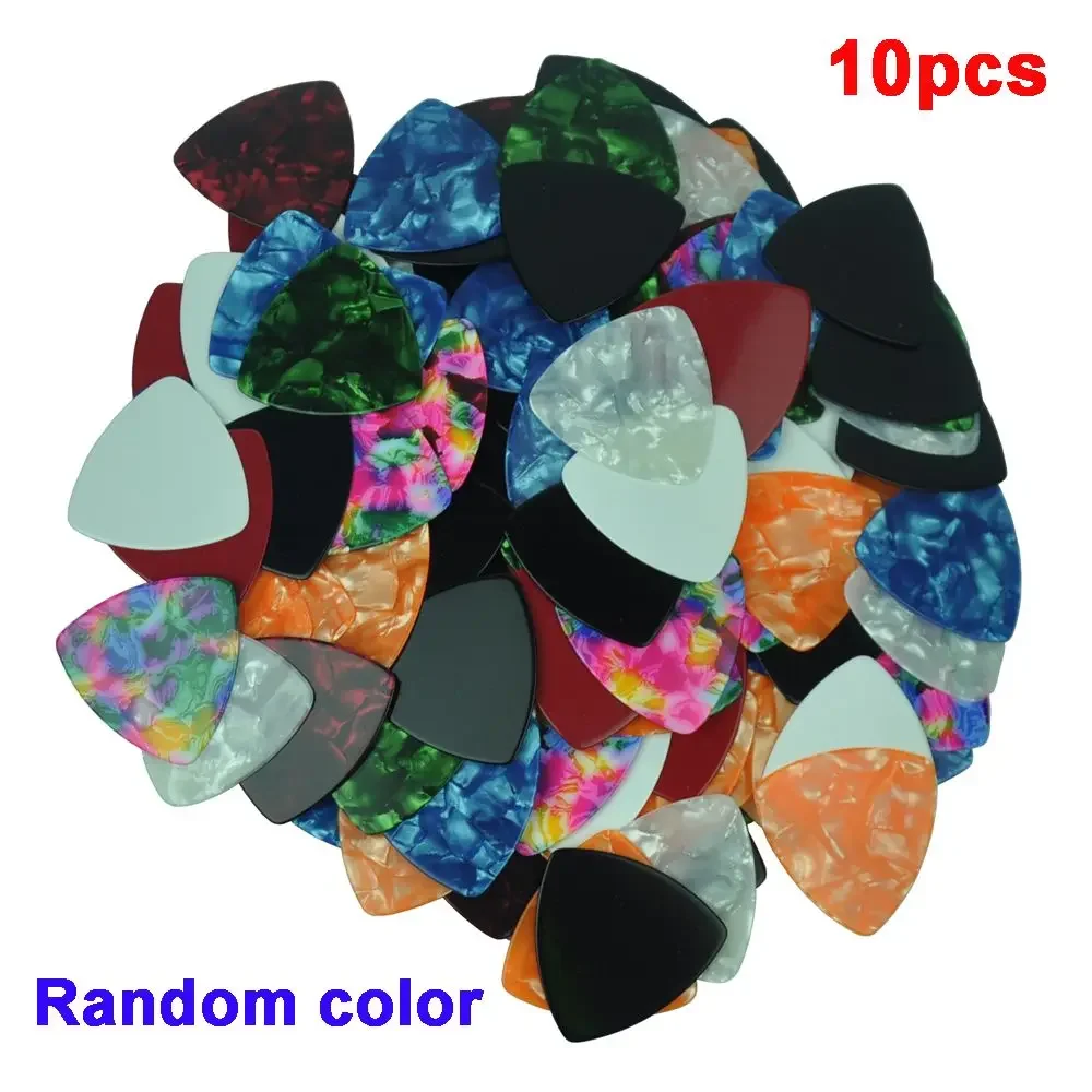 10pcs Antislip Triangle Instruments Celluloid Guitar Pick Plectrum Guitar Accessories
10pcs Antislip Triangle Instruments Celluloid Guitar Pick Plectrum Guitar Accessories