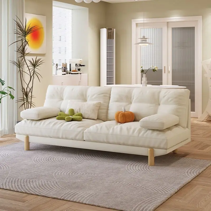 Sofa size apartment living room simple straight row three-person sofa
Sofa size apartment living room simple straight row three-person sofa