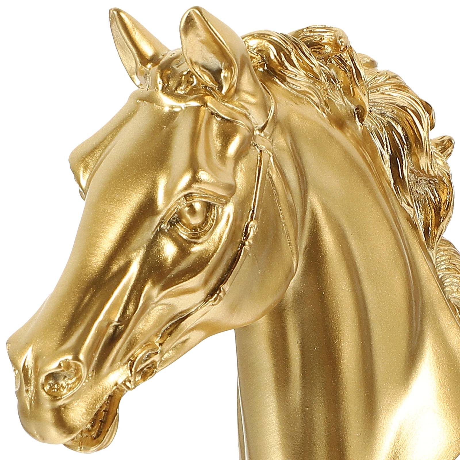 Horse Head Statue Resin Decor Trophy Ornament Desktop Sturdy Long Lasting Premium Quality Detailed Design Elegant Noble
Horse Head Statue Resin Decor Trophy Ornament Desktop Sturdy Long Lasting Premium Quality Detailed Design Elegant Noble