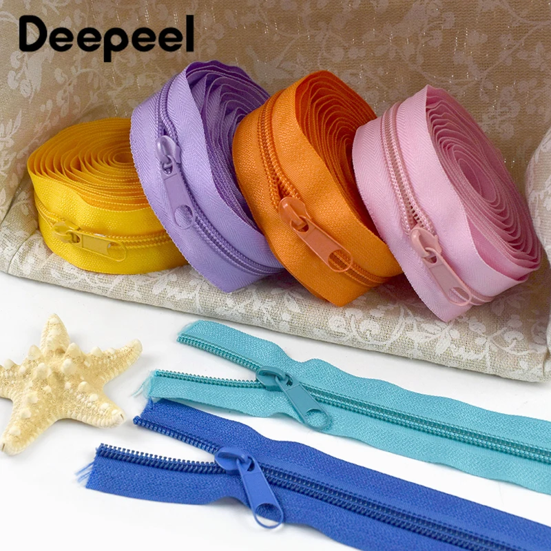 2/5/10M 3#5# Nylon Zipper with Zips Puller Pocket Closure Zip Slider Bag Clothes Decor Zippers Repair Kit DIY Sewing Accessories
2/5/10M 3#5# Nylon Zipper with Zips Puller Pocket Closure Zip Slider Bag Clothes Decor Zippers Repair Kit DIY Sewing Accessories