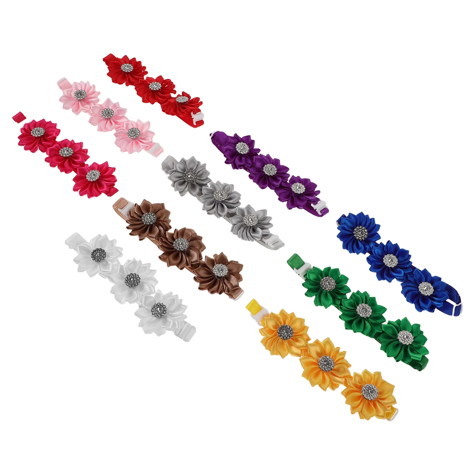 10pcs Pet Flower Collar Adjustable Dog Bow Tie For Cats Dogs Small Medium Large Floral Necklace Birthday Wedding Party Photo
10pcs Pet Flower Collar Adjustable Dog Bow Tie For Cats Dogs Small Medium Large Floral Necklace Birthday Wedding Party Photo