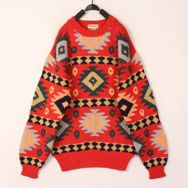 Thickened Woolen Christmas Sweater Unisex Nordic Iceland Harajuku Style Island Sweater Commute Style Loose Fit Long Sleeve
Thickened Woolen Christmas Sweater Unisex Nordic Iceland Harajuku Style Island Sweater Commute Style Loose Fit Long Sleeve