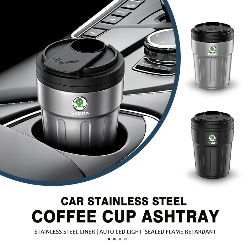 LED Portable Car Logo Emblem Ashtray Cigarette Ash Hold Cup For Skoda Octavia A5 A7 RS Fabia Superb Rapid Karoq
LED Portable Car Logo Emblem Ashtray Cigarette Ash Hold Cup For Skoda Octavia A5 A7 RS Fabia Superb Rapid Karoq