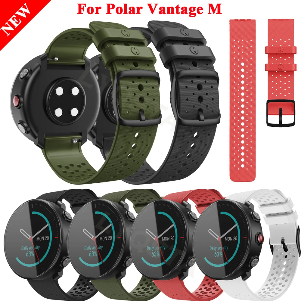 Official Smartwatch Bracelet For Polar Vantage M Silicone Straps Wristband Band Original Replacement Belt Watchbands Accessories
Official Smartwatch Bracelet For Polar Vantage M Silicone Straps Wristband Band Original Replacement Belt Watchbands Accessories