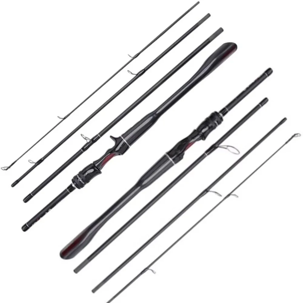 4 Sections Spinning Fishing Rod M Power Spinning Casting Fishing Rod 1.8m/2.1m Portable Carbon Fiber Fishing Pole
4 Sections Spinning Fishing Rod M Power Spinning Casting Fishing Rod 1.8m/2.1m Portable Carbon Fiber Fishing Pole