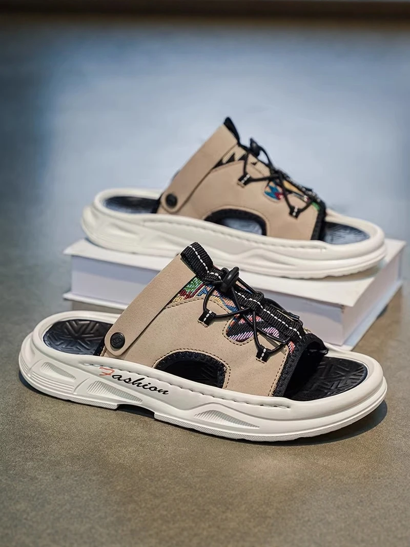 Men's Summer Outdoor Wearable Anti-Slip Odor-Resistant Beach Sandals Casual Slip-On EVA Material Comfortable Flat Footwear
Men's Summer Outdoor Wearable Anti-Slip Odor-Resistant Beach Sandals Casual Slip-On EVA Material Comfortable Flat Footwear