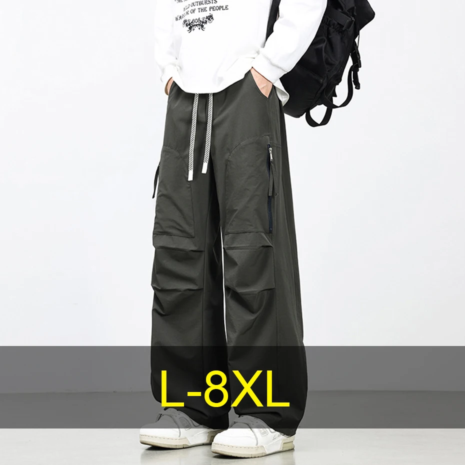 8XL Plus Size Cargo Pants Men Fashion Casual Straight Pants Summer Male Stretch Waist Trousers Big Size 8XL
8XL Plus Size Cargo Pants Men Fashion Casual Straight Pants Summer Male Stretch Waist Trousers Big Size 8XL