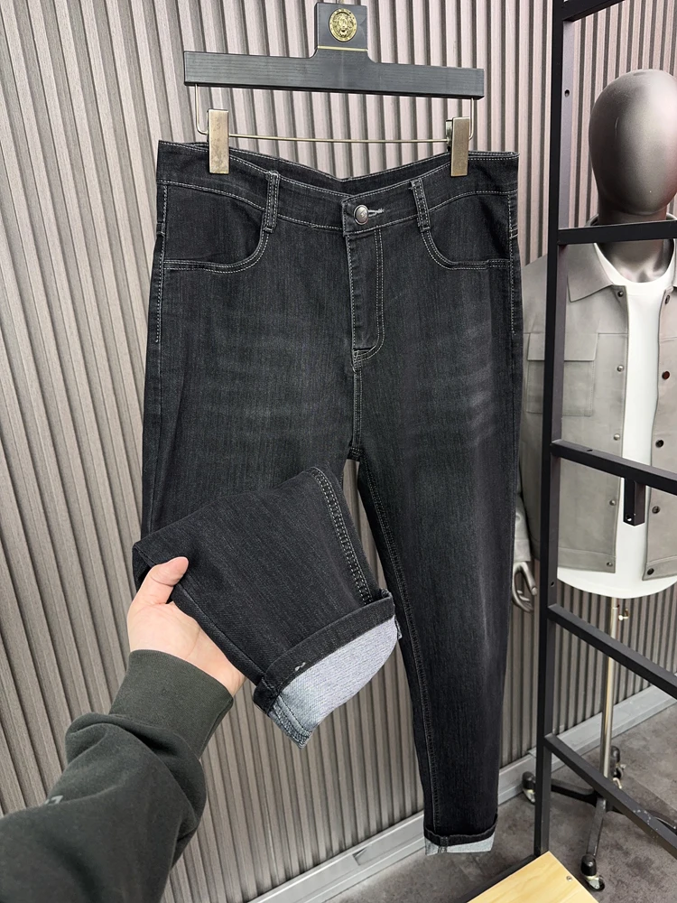Мужские повседневные прямые джинсы, весенняя модная эластичная удобная дышащая 3D пошивная сезонная одежда на весну и осень
Мужские повседневные прямые джинсы, весенняя модная эластичная удобная дышащая 3D пошивная сезонная одежда на весну и осень