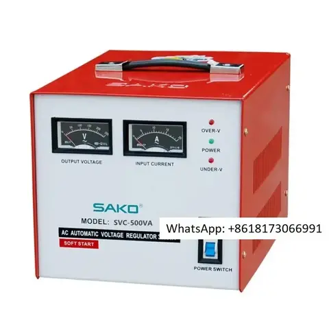 SVC model stabilizer 1000VA 2000VA 3000VA servo type single-phase AC220V household appliance automatic voltage regulator AVR