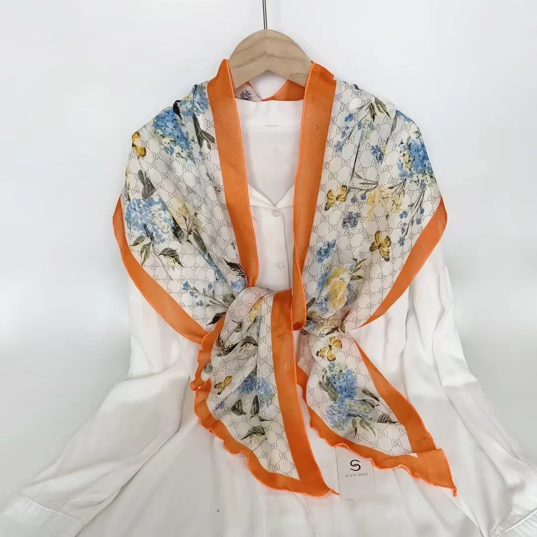 Premium Willow Pattern Silk Scarf Ideal For Outdoor Casual Use Or Indoor Gifting High Quality Silk Headscarf Shawl
Premium Willow Pattern Silk Scarf Ideal For Outdoor Casual Use Or Indoor Gifting High Quality Silk Headscarf Shawl