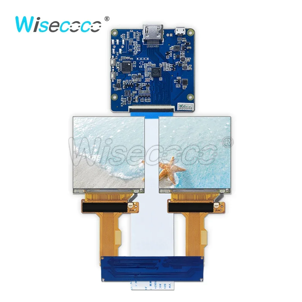 1440x1440 2.9 Inch Dual Display 90HZ Square LCD Screen TFT LS029B3SX04 Panel For AR VR Headset MIPI Driver Board Wisecoco
1440x1440 2.9 Inch Dual Display 90HZ Square LCD Screen TFT LS029B3SX04 Panel For AR VR Headset MIPI Driver Board Wisecoco