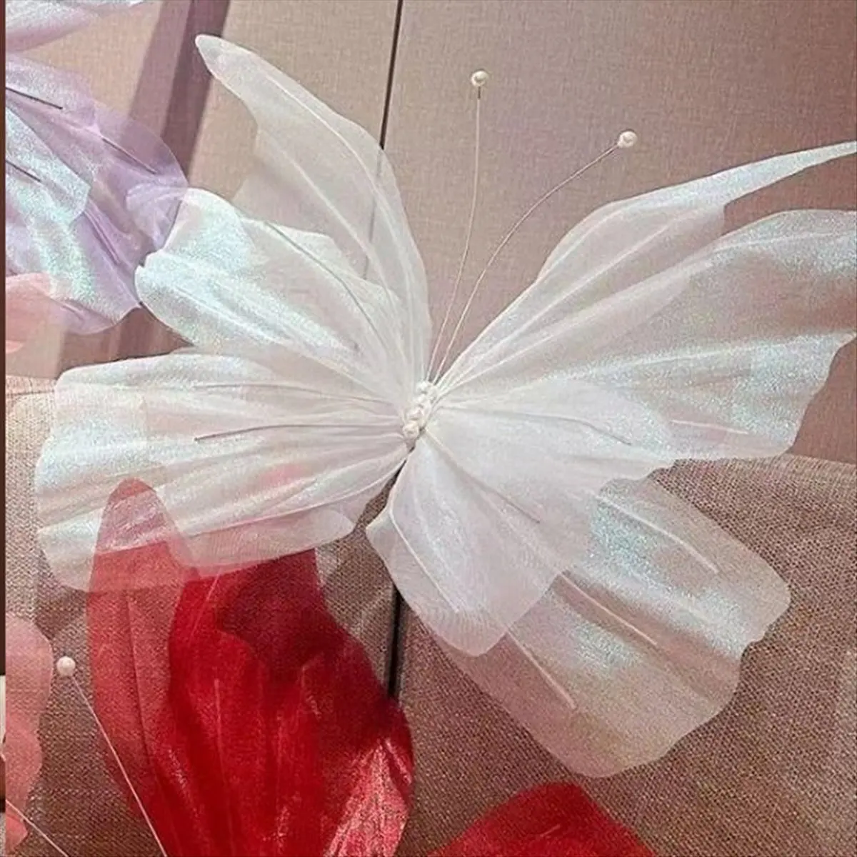 A75K 50cm Big Simulation Butterfly 3D Outdoor Shopping Mall Wedding Service Decoration Fake Butterfly
A75K 50cm Big Simulation Butterfly 3D Outdoor Shopping Mall Wedding Service Decoration Fake Butterfly