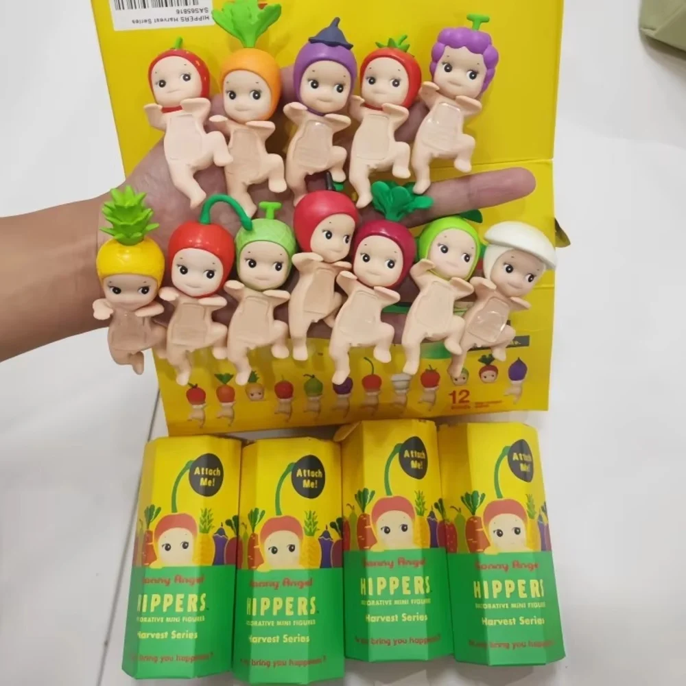 Серия Sonny Angel Harvest, слепая коробка с фруктами и овощами, аниме-фигурки, украшения, куклы для фанатов, детские рождественские подарочные игрушки
Серия Sonny Angel Harvest, слепая коробка с фруктами и овощами, аниме-фигурки, украшения, куклы для фанатов, детские рождественские подарочные игрушки