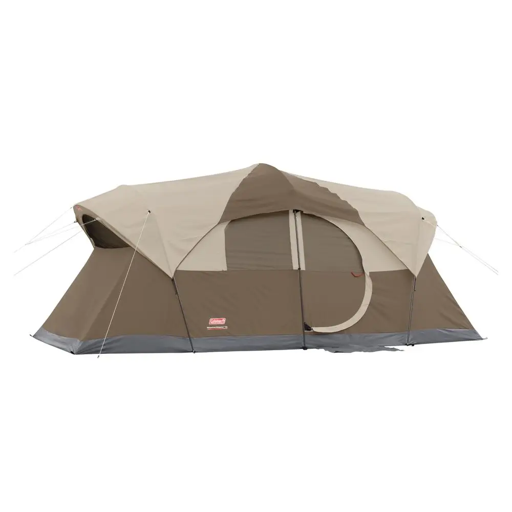 WeatherMaster Camping Tent with Rainfly amp Room Divider, Spacious Weatherproof Family Tent with Carry Bag
WeatherMaster Camping Tent with Rainfly amp Room Divider, Spacious Weatherproof Family Tent with Carry Bag