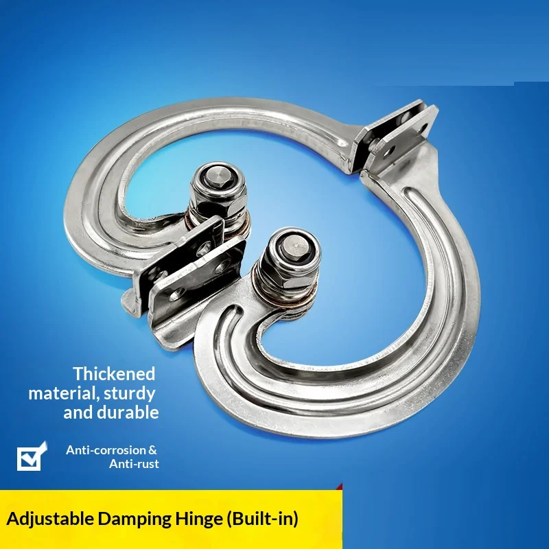 1PCS Arc Shaped Damping Hinge With Hidden Large Bend And Adjustable Stopper XG11-085 For Easy Stopping And Positioning Of Hinges
1PCS Arc Shaped Damping Hinge With Hidden Large Bend And Adjustable Stopper XG11-085 For Easy Stopping And Positioning Of Hinges