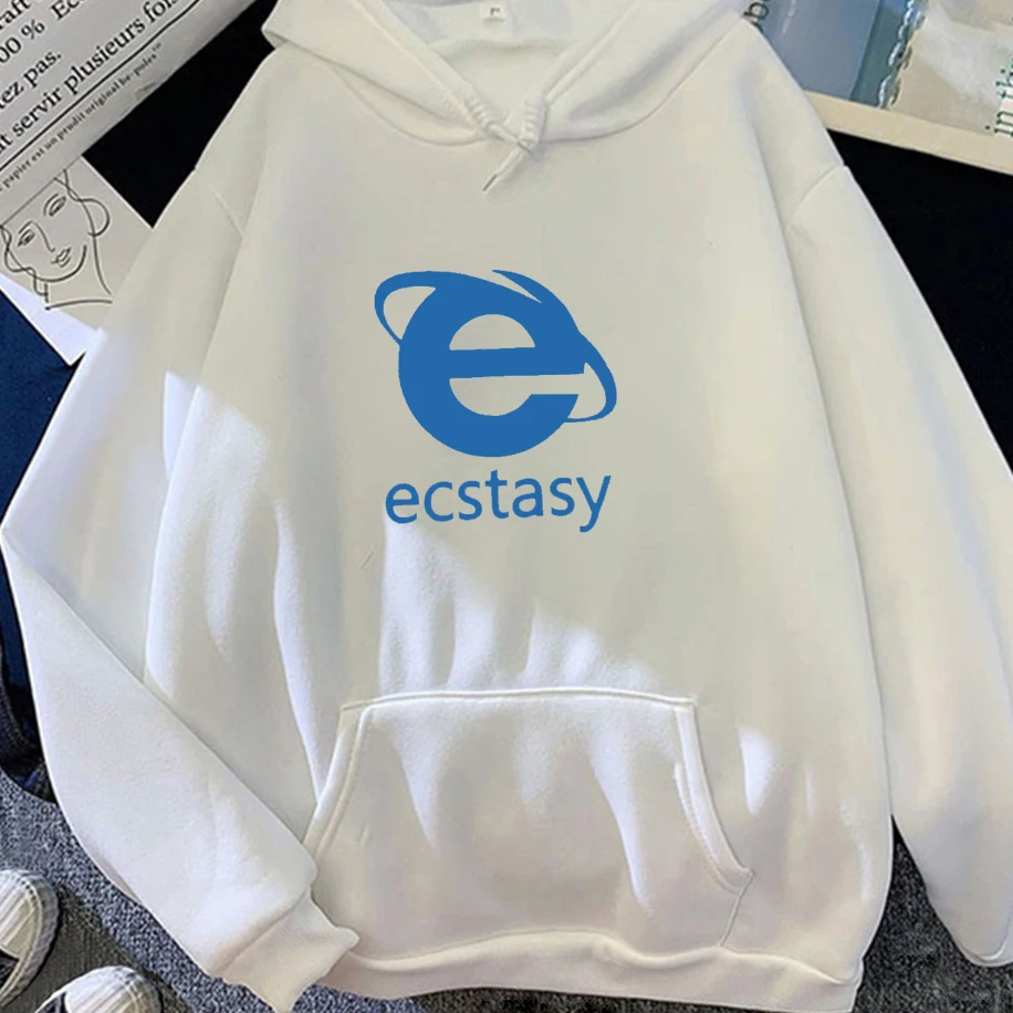 Funny Street Ecstasy Unisex Hoodies Y2K Harajuku Men Woman Clothing Letter Pattern Oversized Long Sleeves Gothic Couple Tops 
Funny Street Ecstasy Unisex Hoodies Y2K Harajuku Men Woman Clothing Letter Pattern Oversized Long Sleeves Gothic Couple Tops