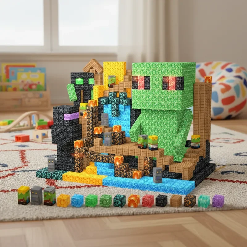 NEW Magnetic Green Monster Building Blocks STEM Educational Toy Creative DIY Assembly Model Kit Gift for Boys Girls 100-200pcs
NEW Magnetic Green Monster Building Blocks STEM Educational Toy Creative DIY Assembly Model Kit Gift for Boys Girls 100-200pcs