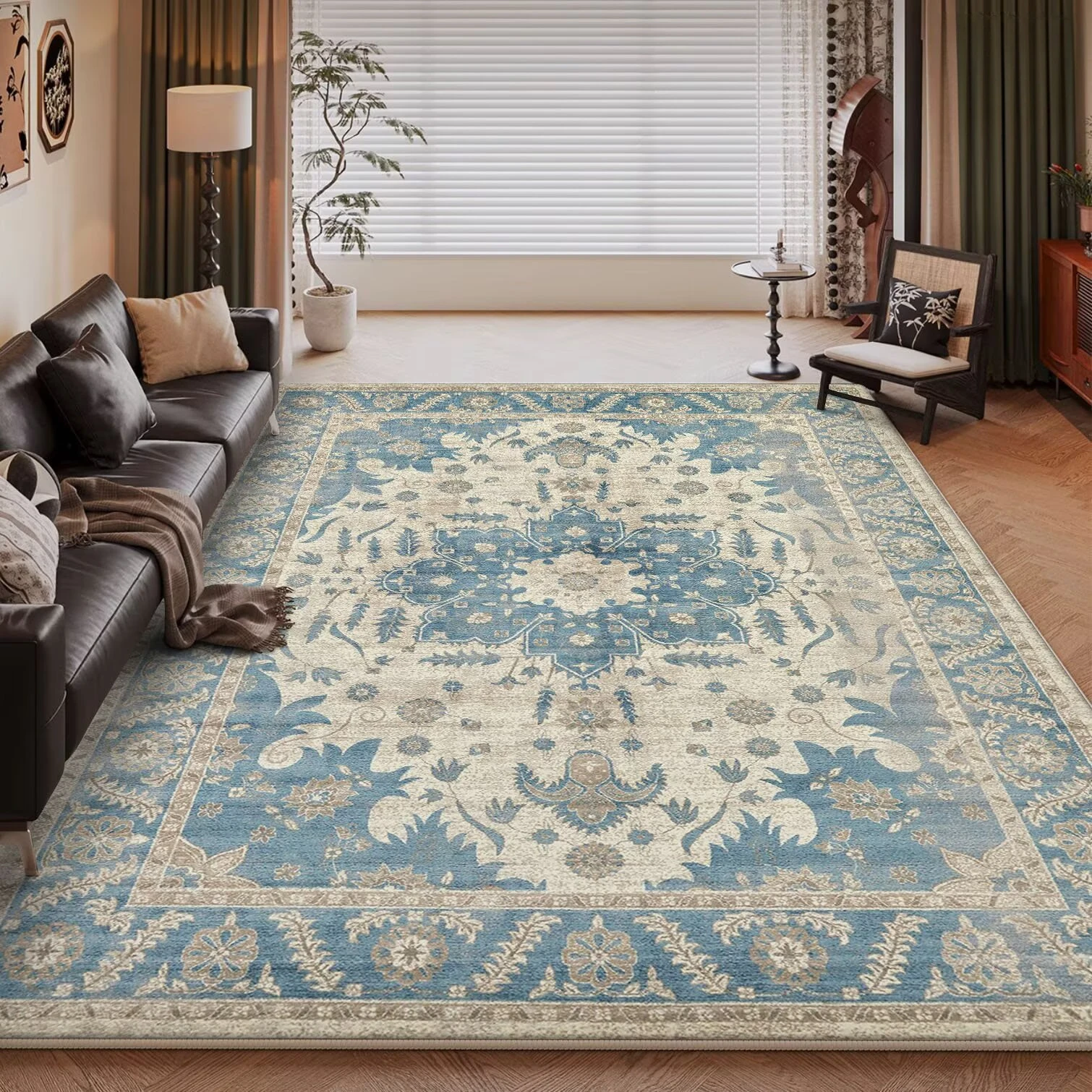 Persian Retro Soft Carpet Living Room Decoration Home Sofa Easy Clean Rug Large Area Bedroom Bedside Non-slip Plush Floor Mats
Persian Retro Soft Carpet Living Room Decoration Home Sofa Easy Clean Rug Large Area Bedroom Bedside Non-slip Plush Floor Mats