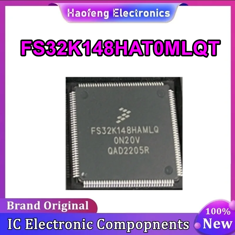 FS32K148HAT0MLQT FS32K148HAMLQ QFP144 микросхема 100% новый оригинал на складе
FS32K148HAT0MLQT FS32K148HAMLQ QFP144 микросхема 100% новый оригинал на складе