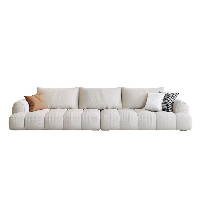 Puff Marshmallow Cat Scratch Cloth French Cream Wind Living Room Modern Simple Cloud Sofa Fabric Sofa
Puff Marshmallow Cat Scratch Cloth French Cream Wind Living Room Modern Simple Cloud Sofa Fabric Sofa