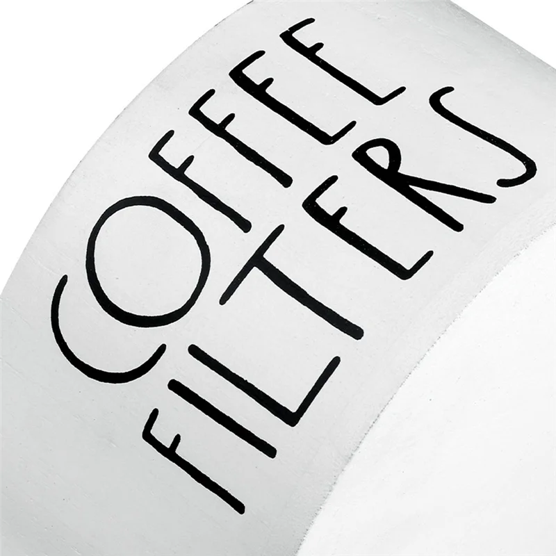 -ABGQ Coffee Filter Holder Wooden Coffee Filter Container Coffee Filter Storage With Lid Rustic Coffee Filter Dispenser Basket
-ABGQ Coffee Filter Holder Wooden Coffee Filter Container Coffee Filter Storage With Lid Rustic Coffee Filter Dispenser Basket