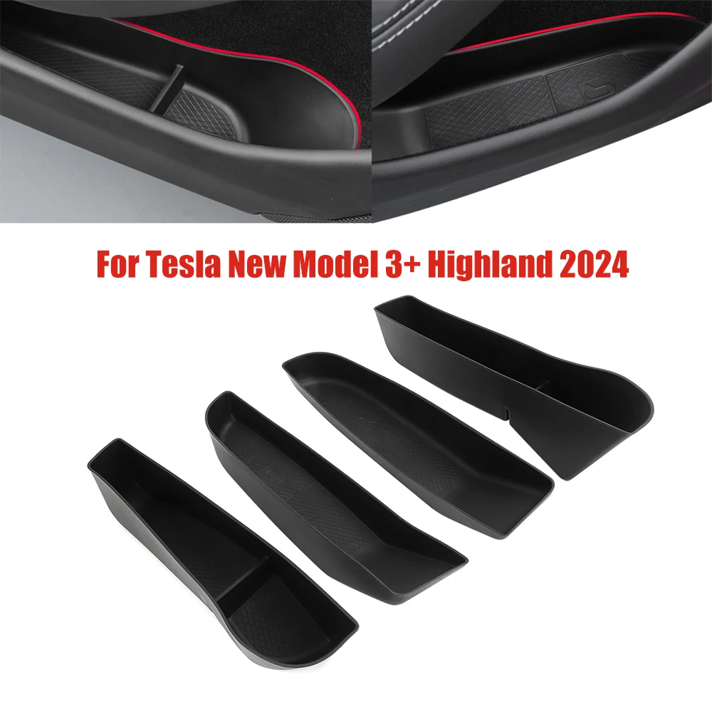 Боковая коробка для хранения Tesla Model 3 Highland 2024 для автомобильной двери, 4 шт., органайзер для хранения из ТПЭ дверей спереди и сзади, автомобильные аксессуары
Боковая коробка для хранения Tesla Model 3 Highland 2024 для автомобильной двери, 4 шт., органайзер для хранения из ТПЭ дверей спереди и сзади, автомобильные аксессуары