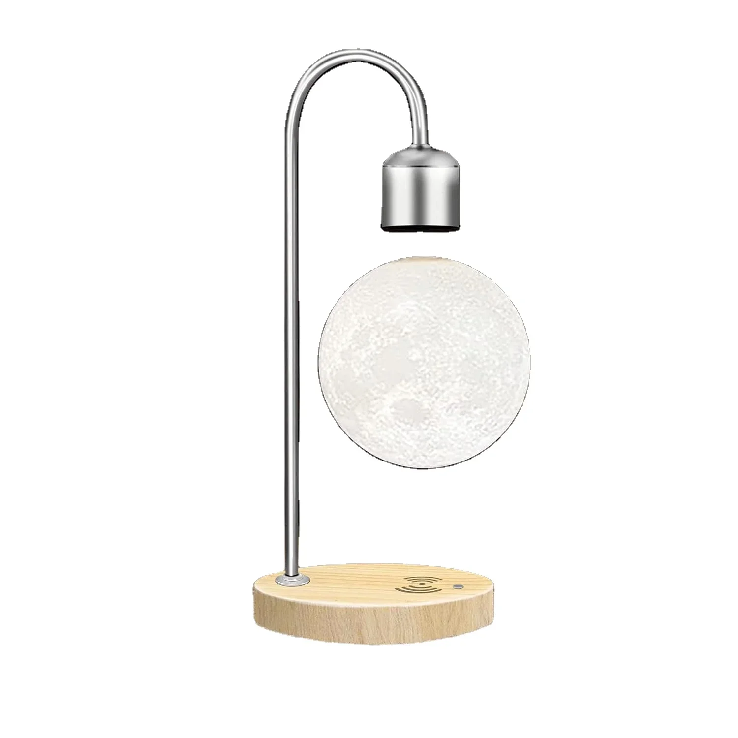 Hot Selling Atmosphere 3D Levitating Floating Moon Lamp LED Light With Wireless Charger For Home Decor
Hot Selling Atmosphere 3D Levitating Floating Moon Lamp LED Light With Wireless Charger For Home Decor