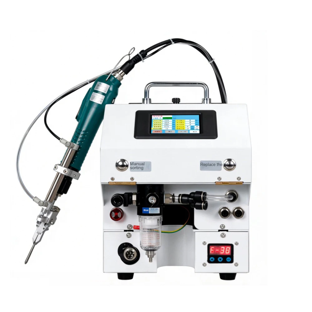 DM-302 Handheld Automatic Screw Machine Self-Developed Control System Counting Alarm Brushless Screwdriver Assembly
DM-302 Handheld Automatic Screw Machine Self-Developed Control System Counting Alarm Brushless Screwdriver Assembly
