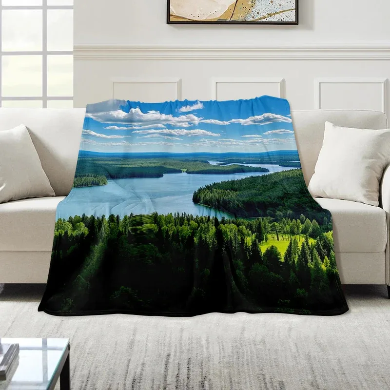 UJF03Flannel Blanket Inspired By Us States Enchanting Forests And Rivers For Quality Time5Ln&
UJF03Flannel Blanket Inspired By Us States Enchanting Forests And Rivers For Quality Time5Ln&