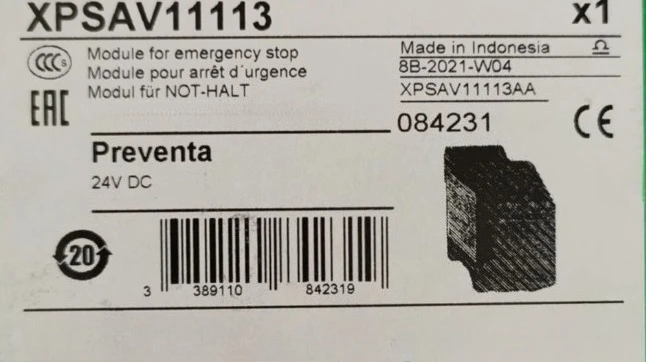 Brand new 1pcs XPSAV11113 safety relay Module In stock High quality guarantee Fast delivery
Brand new 1pcs XPSAV11113 safety relay Module In stock High quality guarantee Fast delivery