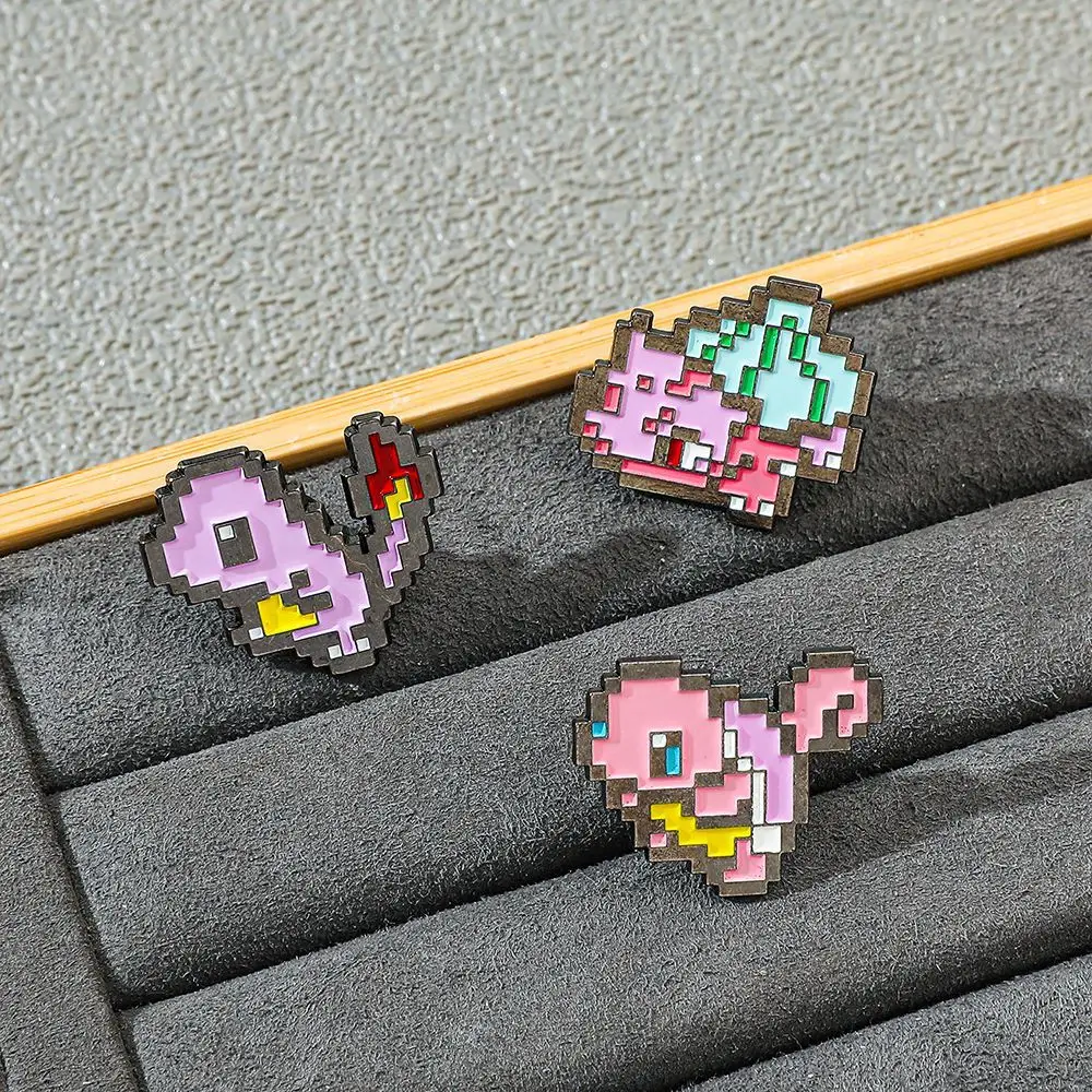 Pixel Mosaic Pokemon Metal Enamel Pin, Cute Cartoon Pocket Monsters Lapel Brooch, Anime Backpack Clothing Jewelry Fan Gift(
Pixel Mosaic Pokemon Metal Enamel Pin, Cute Cartoon Pocket Monsters Lapel Brooch, Anime Backpack Clothing Jewelry Fan Gift(