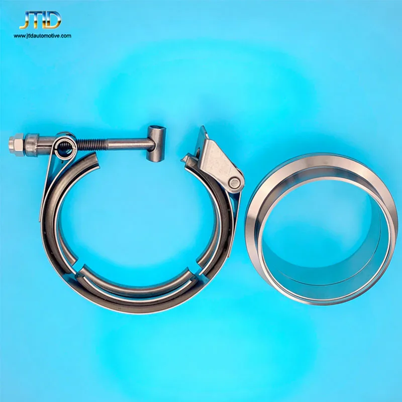JTLD 3" 76mm Stainless Steel Quick Release V Band Clamp Male/Female Flange for Turbo Exhaust Pipe
JTLD 3" 76mm Stainless Steel Quick Release V Band Clamp Male/Female Flange for Turbo Exhaust Pipe