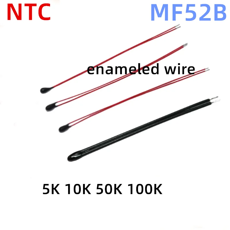10 шт. термисторов NTC с эмалированным проводом MF52B 5K 10K 50K 100K 3435/3950/3380/3470/4250, датчик температуры батареи с изоляционной чашкой F1%
10 шт. термисторов NTC с эмалированным проводом MF52B 5K 10K 50K 100K 3435/3950/3380/3470/4250, датчик температуры батареи с изоляционной чашкой F1%
