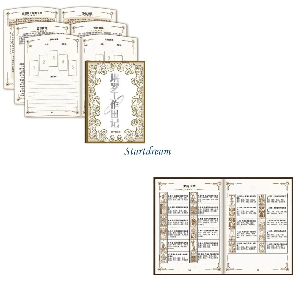 Guided Tarot Progress Journal Thick AcidFree Paper Includes Ritual Templates K92C
Guided Tarot Progress Journal Thick AcidFree Paper Includes Ritual Templates K92C
