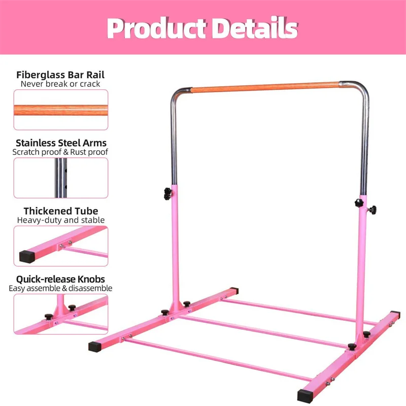 Adjustable Horizontal Kip Kids Gymnastics Training Barpromote sales
Adjustable Horizontal Kip Kids Gymnastics Training Barpromote sales