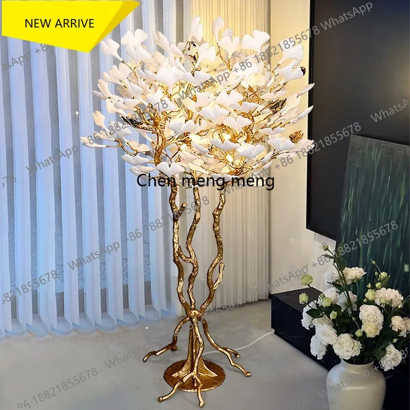 G153 French high-end living room bedside study floor lamp hotel creative tea room art
G153 French high-end living room bedside study floor lamp hotel creative tea room art